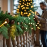 Sådan skaber du den perfekte julestemning med granguirlande med lys til jul